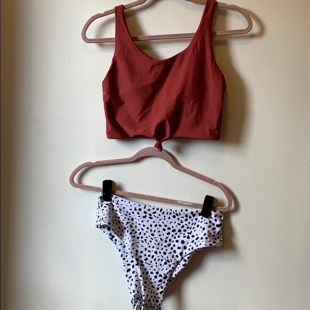 High waisted bikini